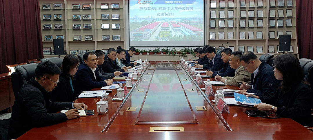 山東理工大學黨委常委、副校長陳靖一行蒞臨銳智開展走訪調研活動
